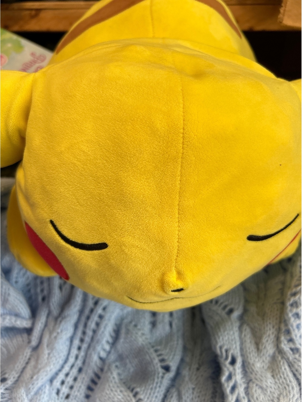 Large Yellow Pikachu Plush Stuffed Animal Toy